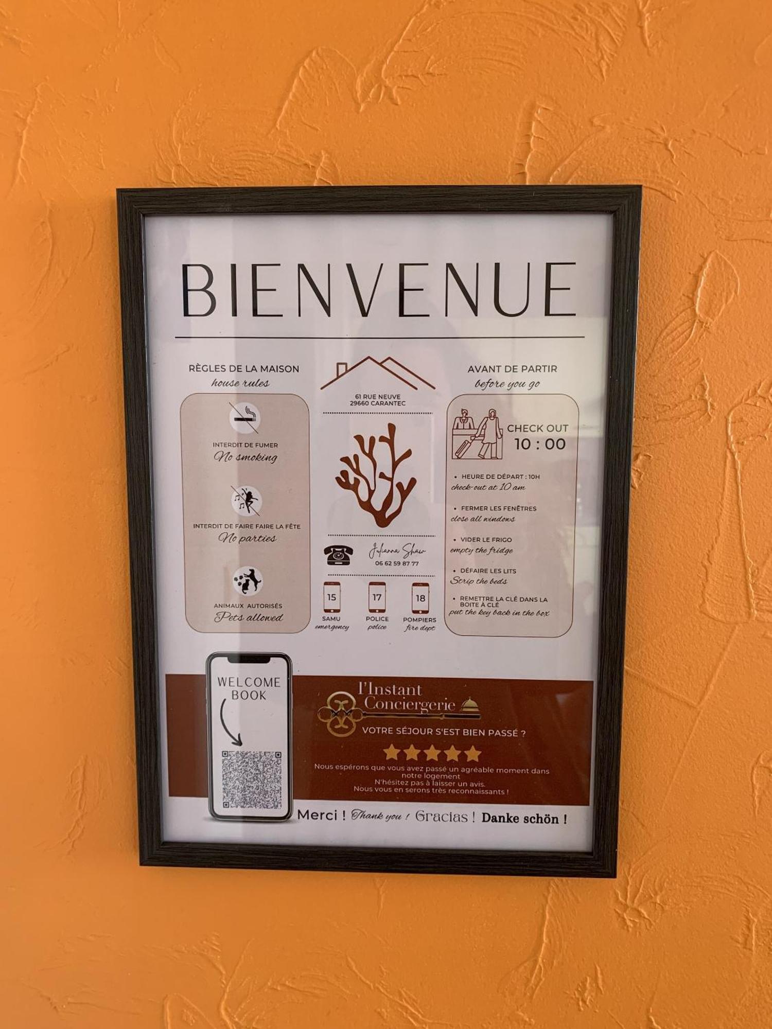 Residence Des Bains Carantec Phòng bức ảnh