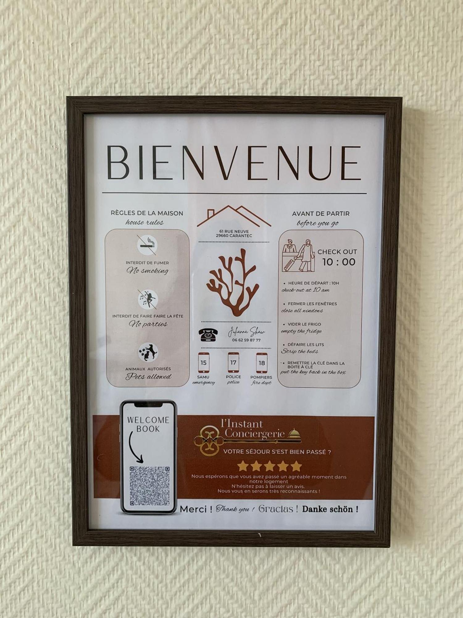 Residence Des Bains Carantec Phòng bức ảnh